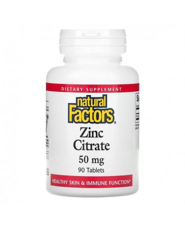 Natural Factors, Zinc...